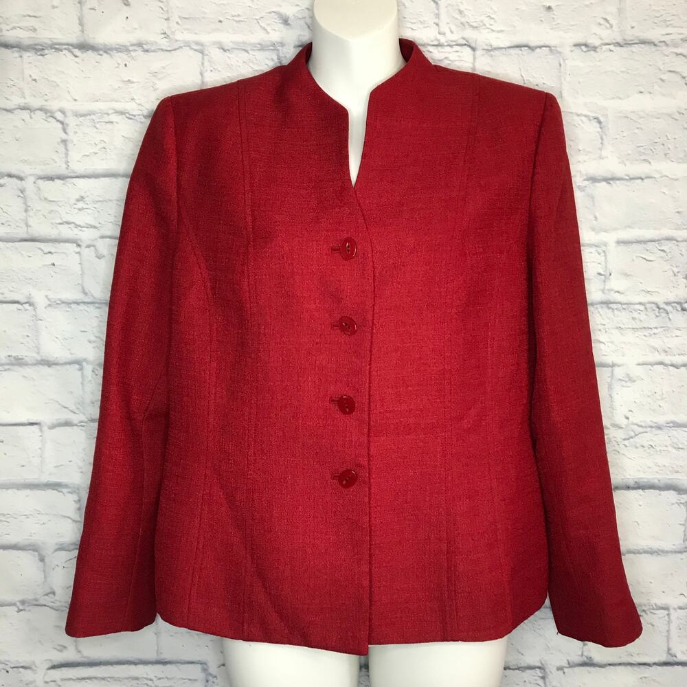 VINTAGE! Petite Red Blazer
